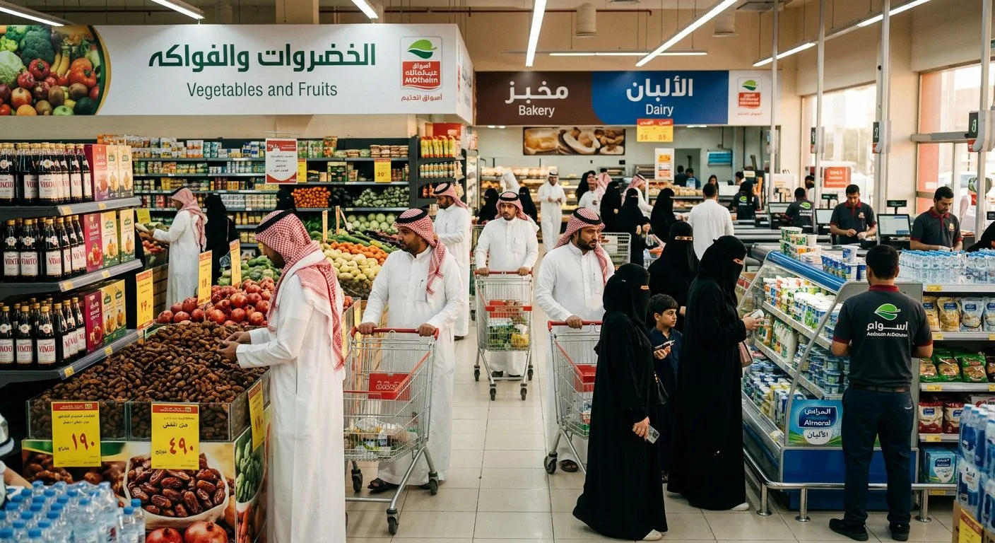 Saudi grocery store